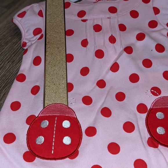 [KIDS 2/$30] NWT Baby Girl (3M) - CARTER'S Ladybug Dress Set - Picture 3 of 4